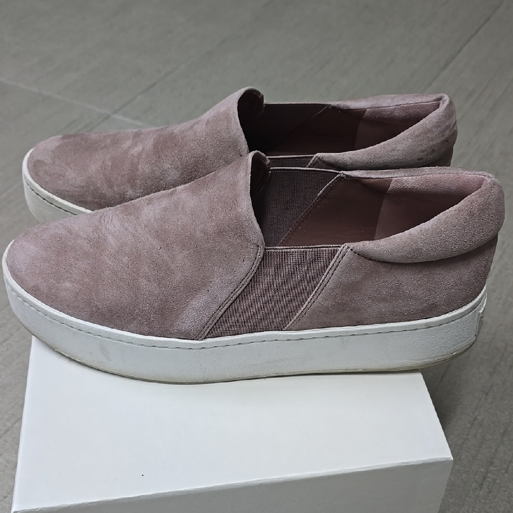 Stylish Suede Slip-On Sneakers